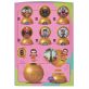   YuMe Squid Game Piggy Bank meglepetés mini figura szerencsemaacban