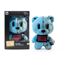 YuMe DZNR Squid Game plüss figura, 17 cm - kék mackó