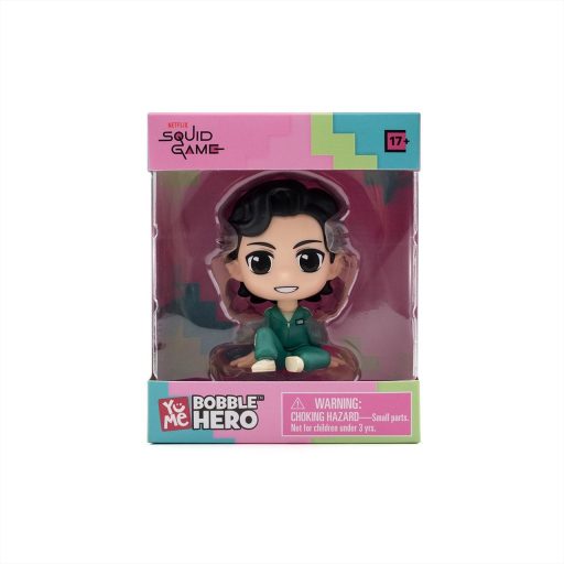 YuMe Squid Game Bobble Hero mini figura ablakos dobozban - Seong GI-Hun, 456-os játkos