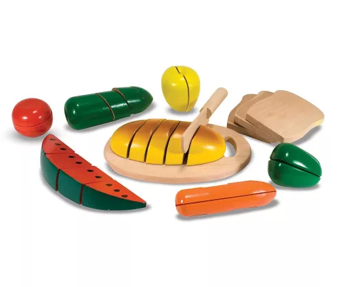 Melissa & Doug Sütés-főzés, Szeletelhető ételek