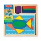 Melissa & Doug Fa készségfejlesztő játék, Formaillesztő