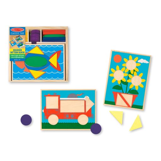 Melissa & Doug Fa készségfejlesztő játék, Formaillesztő