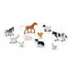 Melissa & Doug Állatfigurák, 10db-os
