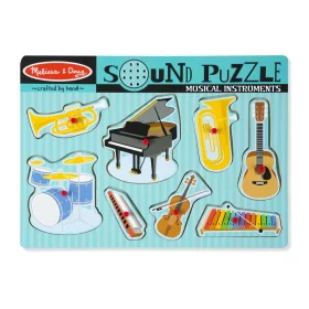 Melissa & Doug Hangos puzzle, Hangszerek