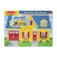 Melissa & Doug Hangos puzzle, A ház körül
