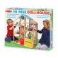 Melissa & Doug - Emeletes fa babaház lifttel