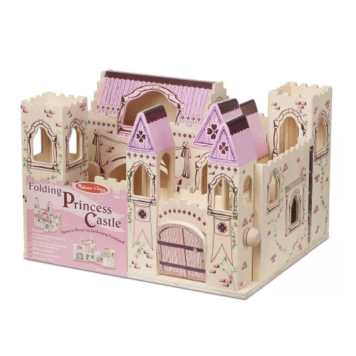 Melissa & Doug Szétnyitható fa kastély, Hercegnő
