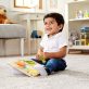   Melissa & Doug Fa készségfejlesztő játék, Tapintós puzzle, kukucskáló állatok tükörrel