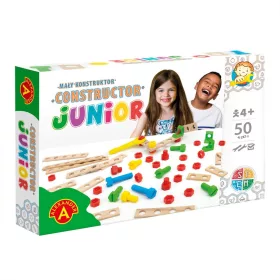   Alexander Toys Contructor Junior - Csináld magad Construction szett - 50 elemes építőjáték