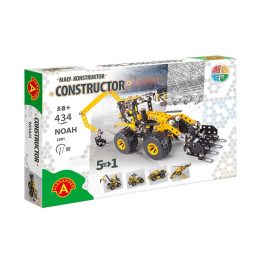   Alexander Toys Constructor Pro - Noah kotró, markolü traktor építőjáték
