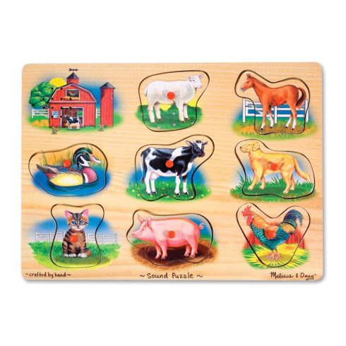 Melissa & Doug Hangos puzzle, Farm