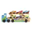 Melissa & Doug Fa jármű, Mega versenyautó szállító