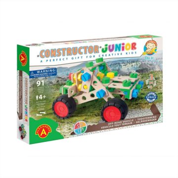   Alexander Toys Contructor Junior 3 az 1-ben - Off-Road Vehicle építőjáték