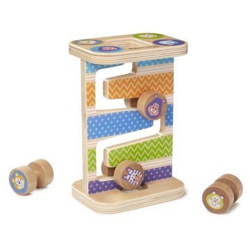   Melissa & Doug Fa készségfejlesztő játék, Cikk-cakk torony