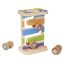 Melissa & Doug Fa készségfejlesztő játék, Cikk-cakk torony