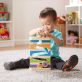 Melissa & Doug Fa készségfejlesztő játék, Cikk-cakk torony