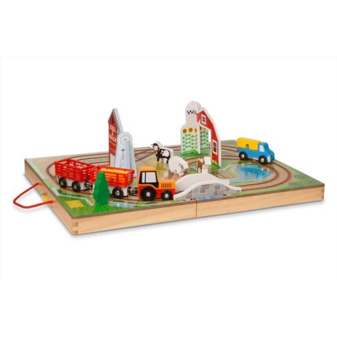 Melissa & Doug Fa jármű, Vidd magaddal, farm