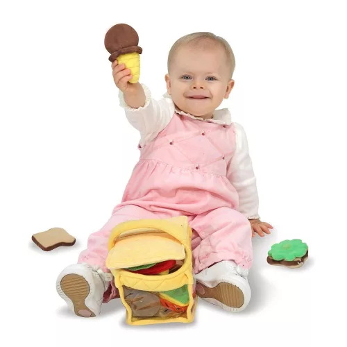Melissa & Doug Bébi és tipegő játékok, Piknik kosár