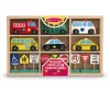 Melissa & Doug Fa jármű, Autók és közlekedési táblák