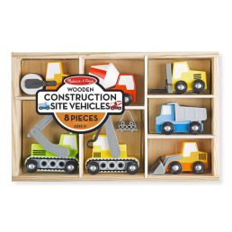Melissa & Doug - Fa jármű, Munkagépek 7db