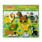   Melissa & Doug Készségfejlesztő játék, Könnyen megfogható puzzle, kis kedvencek