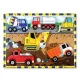 Melissa & Doug Készségfejlesztő játék, Könnyen megfogható puzzle, munkagépek