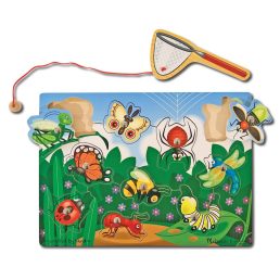   Melissa & Doug Fa készégfejlesztő játék, Mágneses lepkeháló