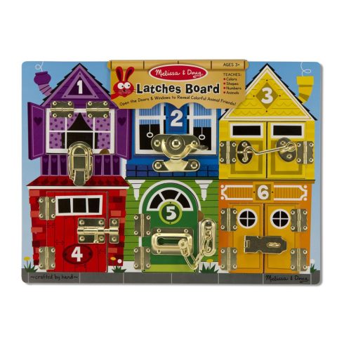 Melissa & Doug Készségfejlesztő játék, Zárak és reteszek