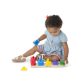   Melissa & Doug készség fejlesztő, Formarendező toronyépítő