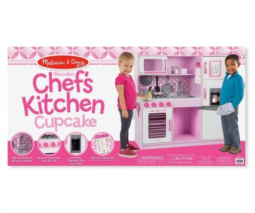 Melissa & Doug Szerepjáték, Apró séfek konyhája, pink