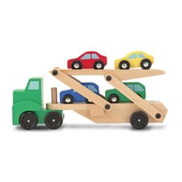 Melissa & Doug - Fa jármű Autószállító