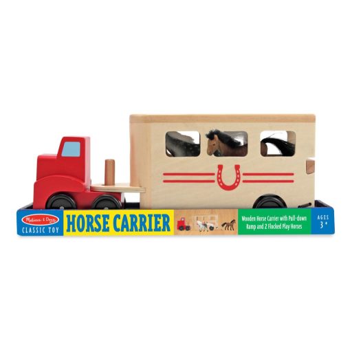Melissa & Doug - Fa jármű, Lószállító