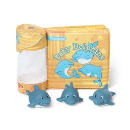 Melissa & Doug vízállókönyv bébi delfinek