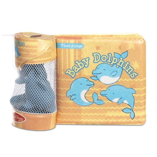 Melissa & Doug vízállókönyv bébi delfinek