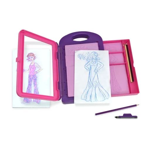 Melissa & Doug Kreatív játék, Divattervező készlet, glamour