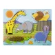Melissa & Doug Készségfejlesztő játék, Tapintós puzzle, állatkert