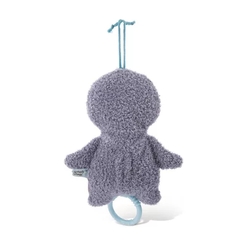 My First NICI Wombitombi zenélő plüss 2D, Watschili pingvin, 18 cm