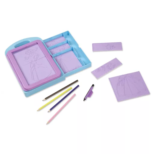 Melissa & Doug Kreatív játék, Divattervező készlet, hercegnő