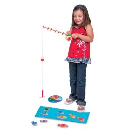   Melissa & Doug Fa készség fejlesztő, Mágneses-számos horgászat