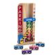 Melissa & Doug fa készség fejlesztő, Színes-számos autós parkoló torony