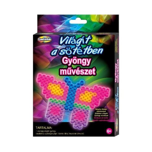 Creativ Kids - Sötétben világító gyöngy művészet