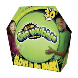 Világító Super Glo Wubble Bubi Labda 75 cm - zöld