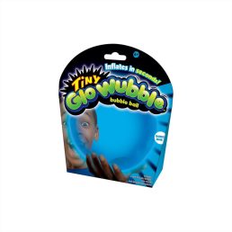 Világító Tiny Glo Wubble, 30 cm - kék Bubi labda