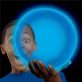 Világító Tiny Glo Wubble, 30 cm - kék Bubi labda