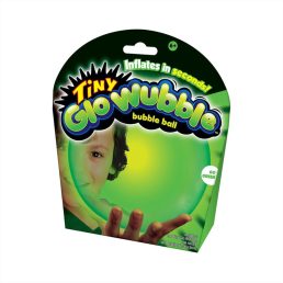Világító Tiny Glo Wubble, 30 cm - zöld Bubi Labda