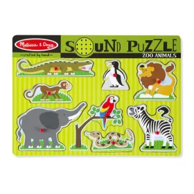 Melissa & Doug Hangos puzzle, Állatkert