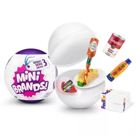   Shopping Mini Brands mini világmárkák meglepetés csomag, 5 db-os - 3. széria