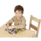 Melissa & Doug Fa készség fejlesztő, Kockakirakó háziállatokkal