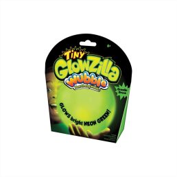   Világító Tiny Glowzilla Wubble, 30 cm - neon zöld Bubi Labda