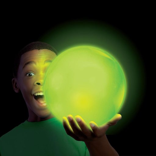 Világító Tiny Glowzilla Wubble, 30 cm - neon zöld Bubi Labda